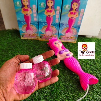 Rechargeable Mermaid Bubble Machine