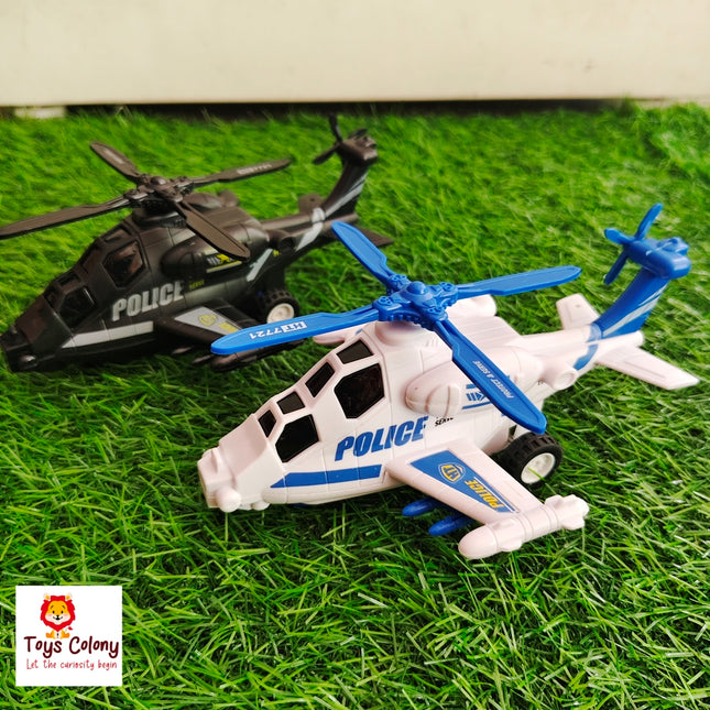 Police Helicopter with Music (Pack of 1)