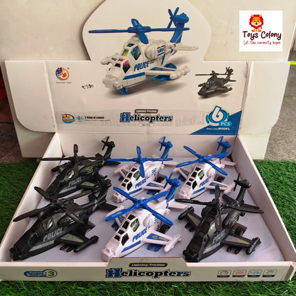 Police Helicopter with Music (Pack of 1)
