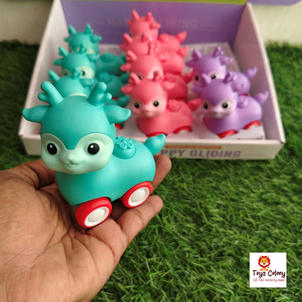 Press & Go Baby Deer Toy