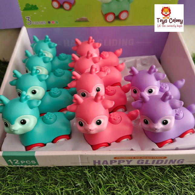 Press & Go Baby Deer Toy