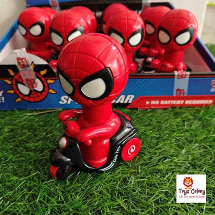 Press & Go Spiderman (Pack of 1 Toy)