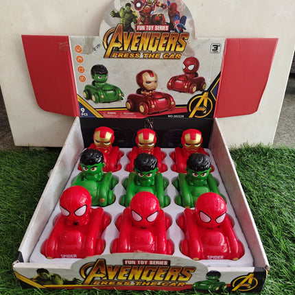 Press & Go Avengers Car Toy