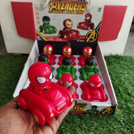 Press & Go Avengers Car Toy