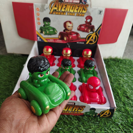 Press & Go Avengers Car Toy