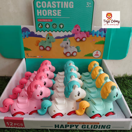 Press & Go Coasting Horse Toy