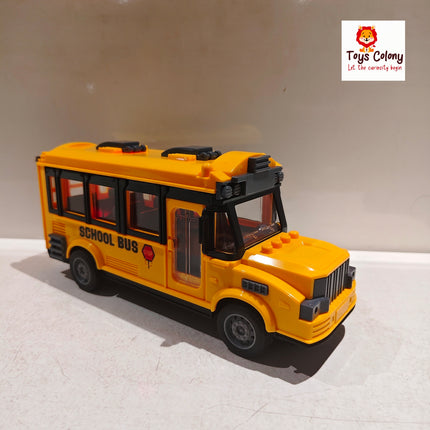 Remote Control School Bus - Rechargeable Battery