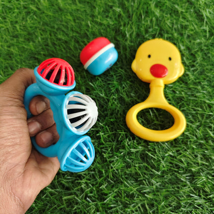 Rattle Combo (Pack of 3 Toys)