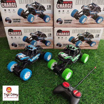 Remote Control Monster Charge Car – Rechargeable Off-Road RC Car for Kids