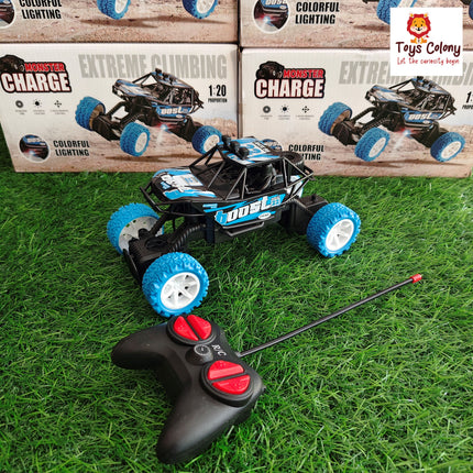 Remote Control Monster Charge Car – Rechargeable Off-Road RC Car for Kids