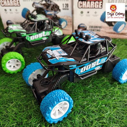 Remote Control Monster Charge Car – Rechargeable Off-Road RC Car for Kids