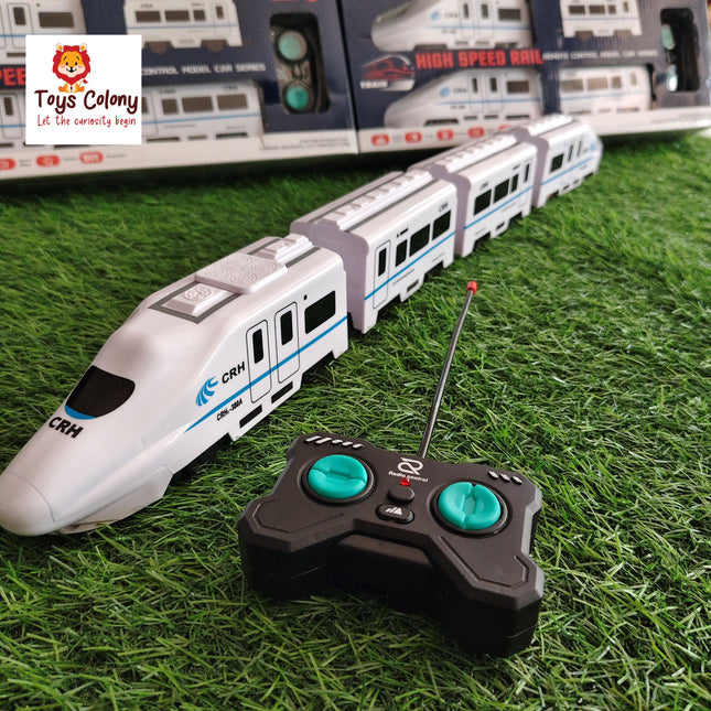Remote Control Bullet Train – Rechargeable with Real Sound & Headlight