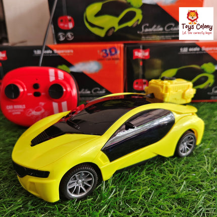 Remote Control Smoke Car