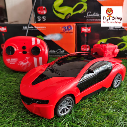 Remote Control Smoke Car