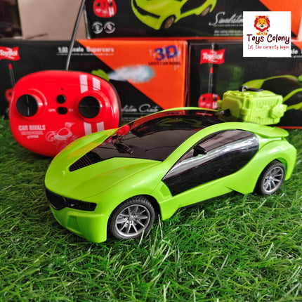 Remote Control Smoke Car