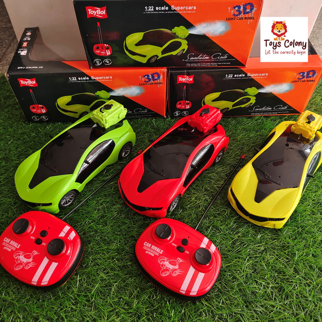 Remote Control Smoke Car