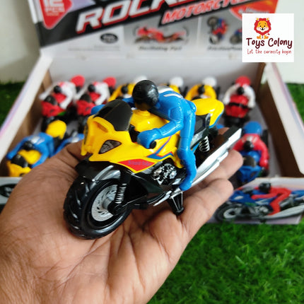 Rocket Motorcycle - Friction Powered