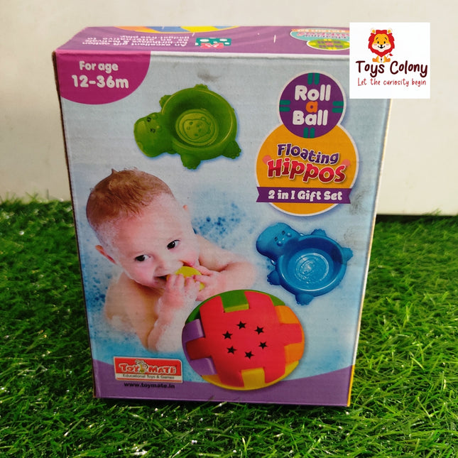 Roll a Ball & Floating Hippos (2 in 1 Box)