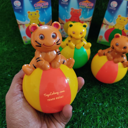 Roly Poly Circus Bear (Pack of 1 Toy)