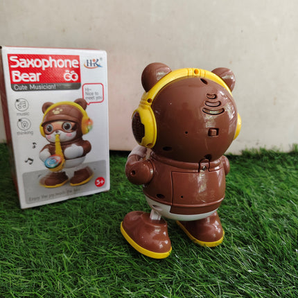 Saxophone Bear Dancing Toy