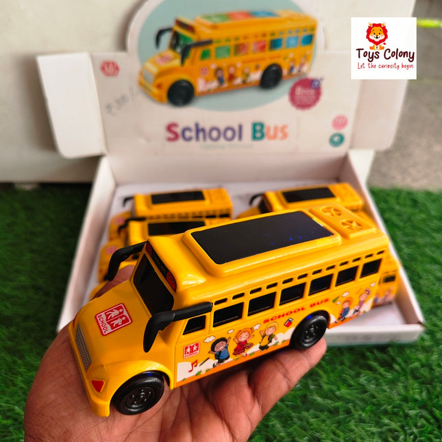 Yellow School Bus - Light and Music