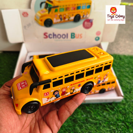 Yellow School Bus - Light and Music