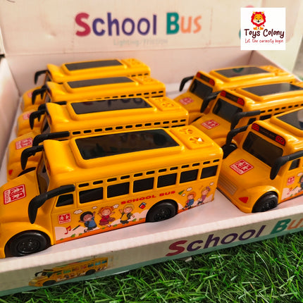 Yellow School Bus - Light and Music