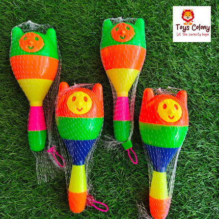 Smiley Bell Rattle (Pack of 1)