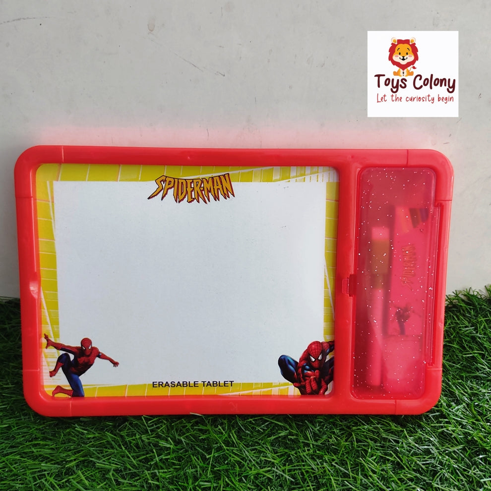 Spiderman Slate and Writing Board (2 in 1) – Toys Colony