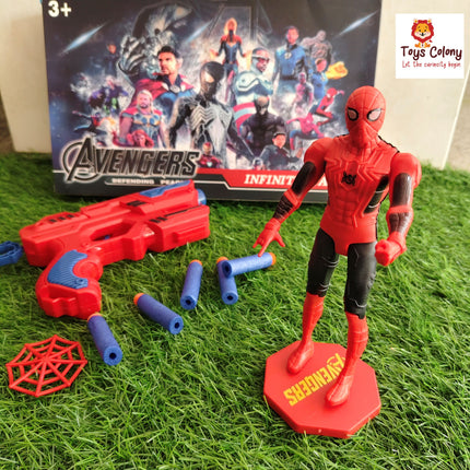 Spiderman with Gun Combo Pack
