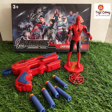 Spiderman with Gun Combo Pack