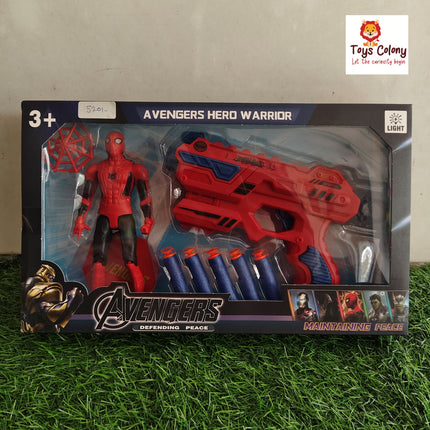 Spiderman with Gun Combo Pack