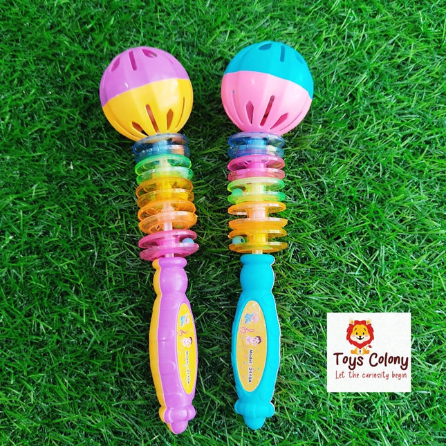 Spiral Rattle (Pack of 2 Rattles)