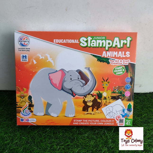 Stamp Art Animals