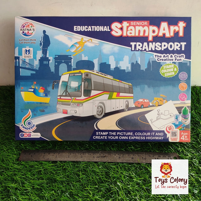 Stamp Art - Transport