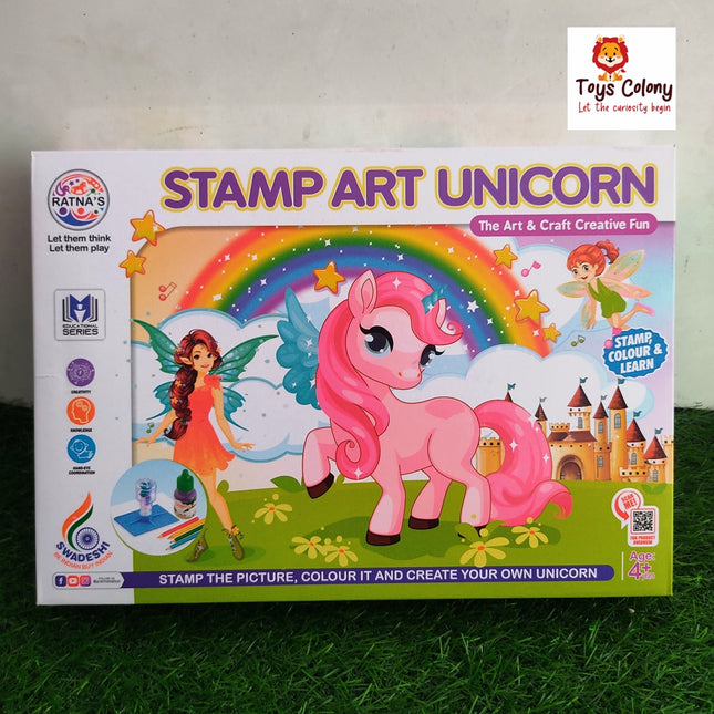 Stamp Art Unicorn - Big