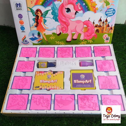 Stamp Art Unicorn - Big