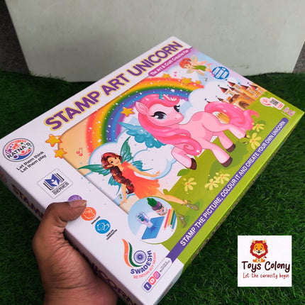 Stamp Art Unicorn - Big