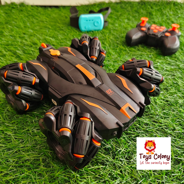 Rechargeable Stunt Drift Car with Mist option - Remote & Gesture Controls
