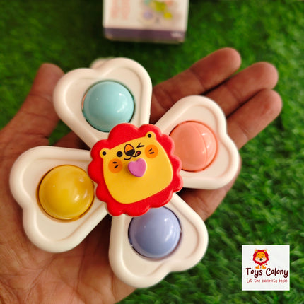Pack of 3 Suction Spinners – Spin, Stick & Smile