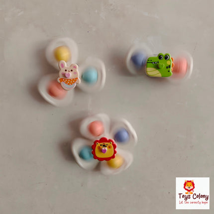 Pack of 3 Suction Spinners – Spin, Stick & Smile