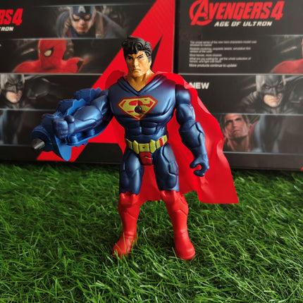 Marvel Avengers Superman Action Figure with Arm Shooter