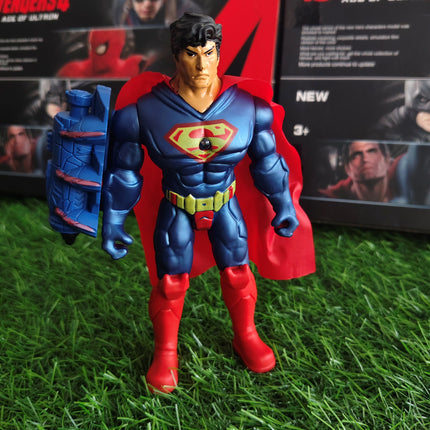 Marvel Avengers Superman Action Figure with Arm Shooter