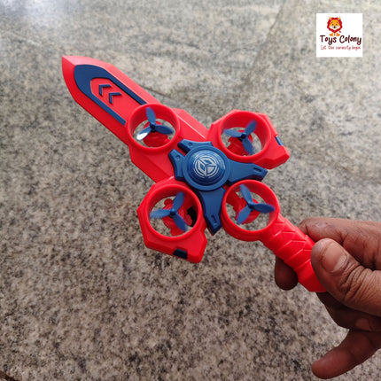 2 in 1  Toy  - Sword Drone Car (Pack of 1 Toy)