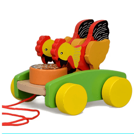 Pull Toy Hen