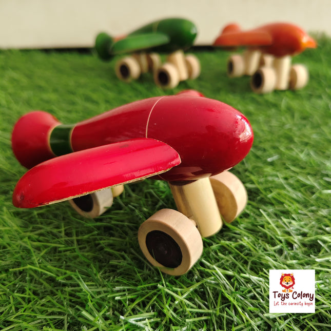 Wooden Airplane (Pack of 1 Toy)