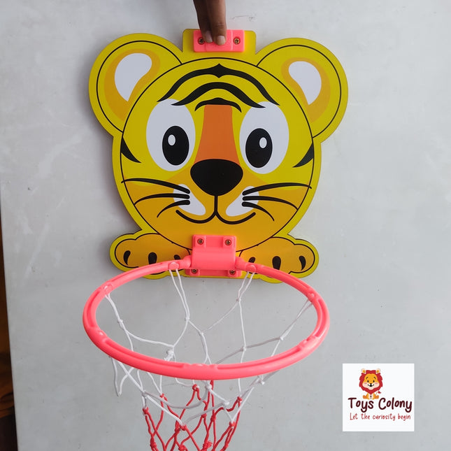 Basket Ball Set (Wooden Base)