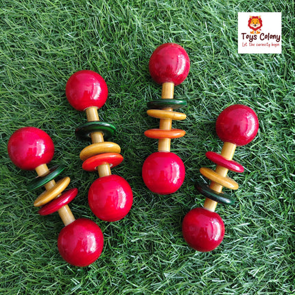 Dumbbells Rattle (Pack of 1 Toy)