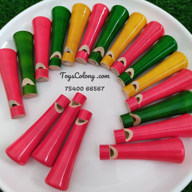 Plain Whistle Wood (Pack of 1 Whistle)