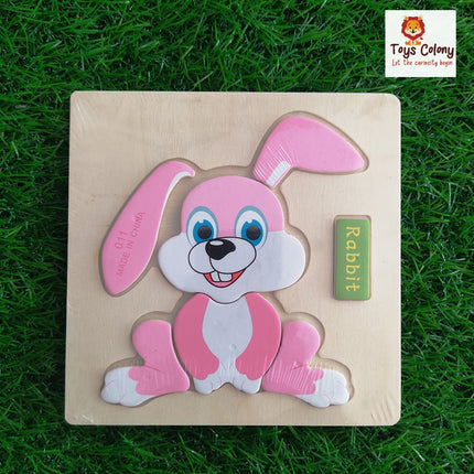 Wooden Puzzle Board with Name Print